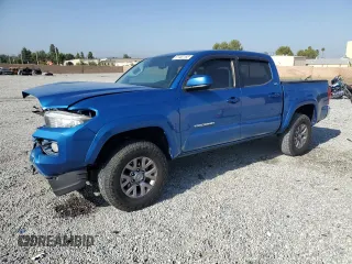 2018 Toyota Tacoma SR5 с VIN 5TFAZ5CN6JX056466, выставлен на аукционе Copart как лот 61482165 с пробегом 101 312 миль миль и Списание • Salvage title. История ставок и продаж доступна на DreamBid. Изображение 1.