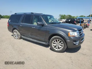 2017 Ford Expedition Max Limited с VIN 1FMJK1KT7HEA61805, выставлен на аукционе Copart как лот 52711135 с пробегом 121 896 миль миль и Списание • Salvage title. История ставок и продаж доступна на DreamBid. Изображение 4.
