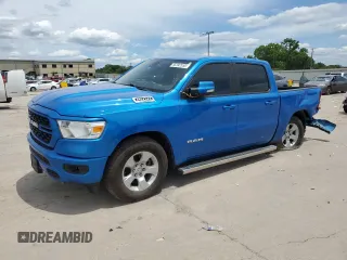 2022 Ram 1500 Lone Star with VIN 1C6RREFG2NN398943, listed as a Copart auction lot 56392555 with 44,264 mi miles and Salvage title. Bid and sale history available at DreamBid. Image 1.