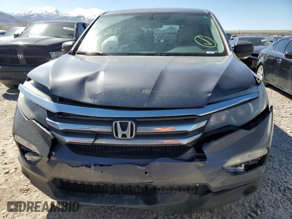 2016 Honda Pilot LX with VIN 5FNYF6H16GB027961, listed as a Copart auction lot 50608675 with 203,020 mi miles and Salvage Title. Bid and sale history available at carsss.com. Image 5.