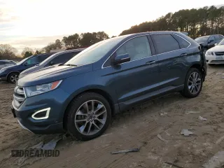 2016 Ford Edge Titanium with VIN 2FMPK4K92GBB56511, listed as a Copart auction lot 85654534 with 78,072 mi miles and Salvage Title. Bid and sale history available at carsss.com. Image 1.