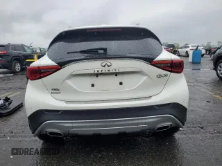 2017 Infiniti QX30 Premium with VIN SJKCH5CRXHA034396, listed as a Copart auction lot 57296345 with 69,381 mi miles and Salvage title. Bid and sale history available at DreamBid. Image 6.
