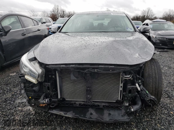 2017 Infiniti Q50 2.0t Premium with VIN JN1CV7AR9HM682291, listed as a Copart auction lot 84290424 with 67,981 mi miles and Salvage Title. Bid and sale history available at carsss.com. Image 5.
