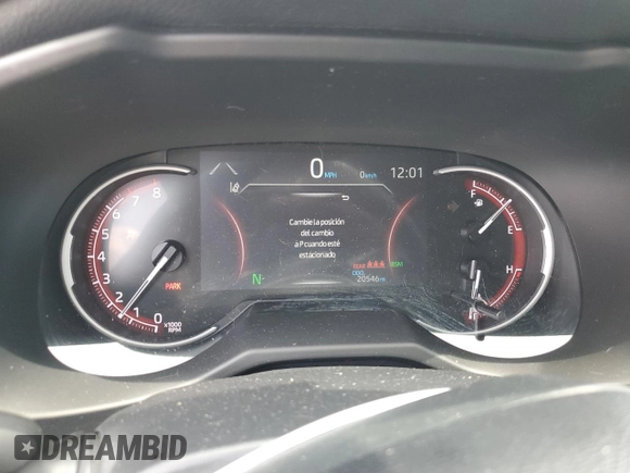 2023 Toyota RAV4 XLE Premium with VIN 2T3C1RFV9PW272005, listed as a Copart auction lot 55822275 with 20,546 mi miles and Non repairable. Bid and sale history available at DreamBid. Image 9.
