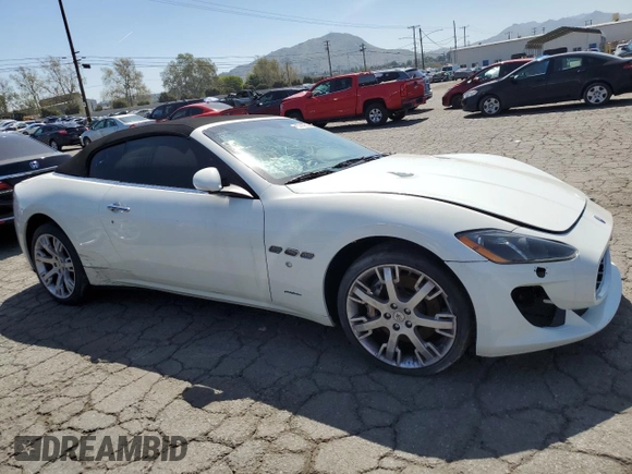 2015 Maserati GranTurismo Sport with VIN ZAM45MMA4F0140487, listed as a Copart auction lot 47414703 with 33,718 mi miles and . Bid and sale history available at DreamBid. Image 4.