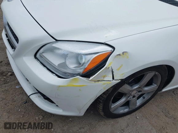 2014 Mercedes-Benz SLK 250 with VIN WDDPK4HA7EF081313, listed as a IAAI auction lot 41520329 with 53,031 mi miles and . Bid and sale history available at DreamBid. Image 6.