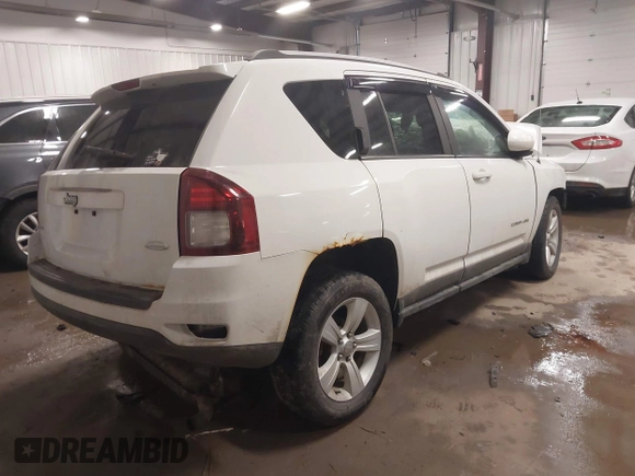 2017 Jeep Compass High Altitude with VIN 1C4NJDEB1HD191081, listed as a IAAI auction lot 41634537 with 133,651 mi miles and . Bid and sale history available at carsss.com. Image 4.