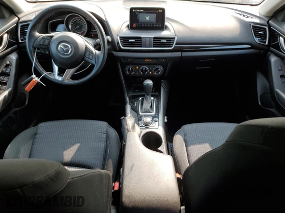 2016 Mazda 3 i Touring with VIN 3MZBM1L74GM318638, listed as a Copart auction lot 59168915 with 88,947 mi miles and Salvage title. Bid and sale history available at DreamBid. Image 8.