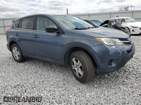2013 Toyota RAV4 LE with VIN 2T3BFREV2DW119394, listed as a Copart auction lot 52409405 with 95,324 mi miles and Salvage title. Bid and sale history available at DreamBid. Image 4.