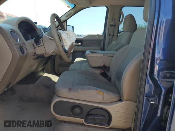 2008 Ford F-150 XLT с VIN 1FTPW12518FA83927, выставлен на аукционе Copart как лот 56245135 с пробегом 153 084 миль миль и Списание • Salvage title. История ставок и продаж доступна на DreamBid. Изображение 7.