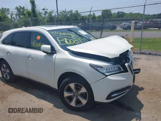 2015 Acura MDX with VIN 5FRYD4H28FB016816, listed as a IAAI auction lot 42406594 with Not provided miles and . Bid and sale history available at DreamBid. Image 1.