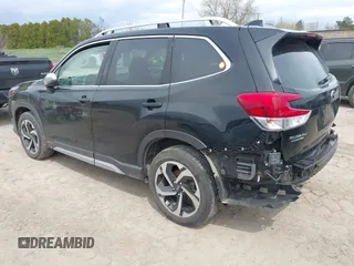 2023 Subaru Forester Touring with VIN JF2SKARC2PH537438, listed as a IAAI auction lot 42085834 with 14,456 mi miles. Bid and sale history available at carsss.com. Image 3.