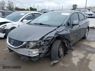 2013 Honda Civic Sdn LX with VIN 19XFB2F5XDE278355, listed as a IAAI auction lot 40952951 with 106,253 mi miles. Bid and sale history available at carsss.com. Image 18.