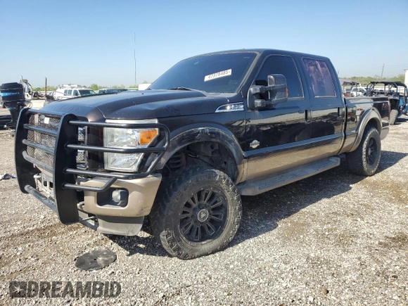 2014 Ford Super Duty F-250 SRW XL with VIN 1FT7W2BT8EEA53104, listed as a Copart auction lot 47378485 with 0 mi miles and Salvage Title. Bid and sale history available at carsss.com. Image 1.