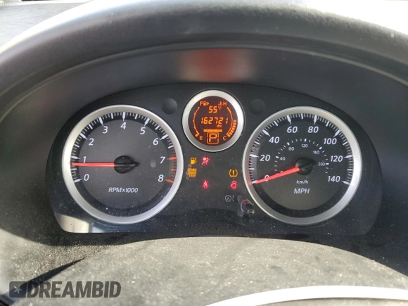 2012 Nissan Sentra SR with VIN 3N1AB6AP6CL695821, listed as a Copart auction lot 49428445 with 162,721 mi miles and Salvage Title. Bid and sale history available at DreamBid. Image 9.