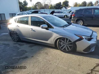 2024 Subaru Impreza Sport with VIN JF1GUAFC5R8329002, listed as a Copart auction lot 85370844 with 14,856 mi miles and Salvage Title. Bid and sale history available at carsss.com. Image 4.