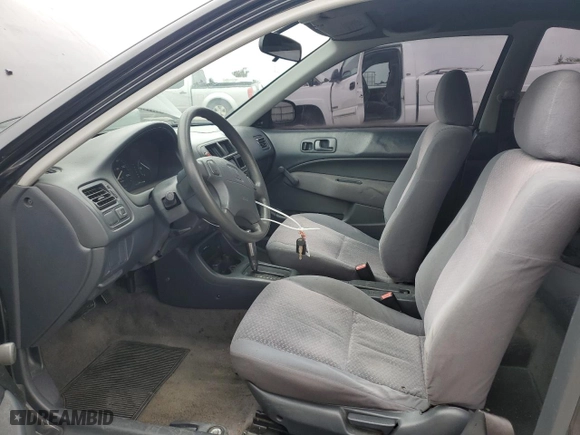 1997 Honda Civic DX with VIN 1HGEJ6229VL065702, listed as a Copart auction lot 48836445 with 198,638 mi miles and Salvage Title. Bid and sale history available at carsss.com. Image 7.