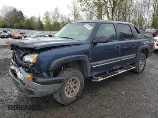 2004 Chevrolet Avalanche z VIN 3GNEK12T94G135306, wystawiony jako Copart lot #51874295 z przebiegiem 153 334 mil mil oraz Szkoda całkowita • Salvage title. Historia ofert i sprzedaży dostępna na DreamBid. Obrazek 1.