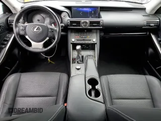 2019 Lexus IS with VIN JTHBA1D28K5100097, listed as a Copart auction lot 50593915 with 7,187 mi miles and Salvage Title. Bid and sale history available at carsss.com. Image 8.