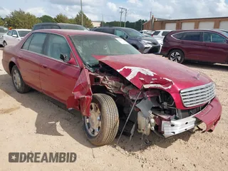 2002 Cadillac DeVille with VIN 1G6KD54Y42U137323, listed as a IAAI auction lot 41908978 with 162,926 mi miles. Bid and sale history available at carsss.com. Image 1.