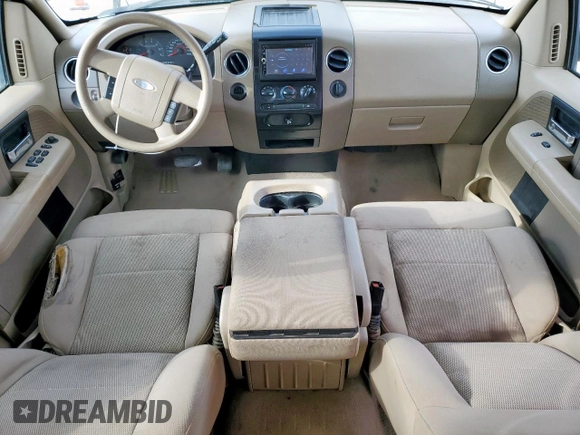 2006 Ford F-150 XLT with VIN 1FTRW12W76KD38036, listed as a Copart auction lot 63437925 with 299,214 mi miles and Salvage title. Bid and sale history available at DreamBid. Image 8.