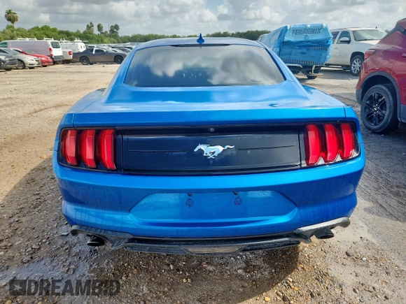 2021 Ford Mustang EcoBoost with VIN 1FA6P8TH2M5134836, listed as a Copart auction lot 59858005 with 41,069 mi miles and Clean title. Bid and sale history available at DreamBid. Image 6.