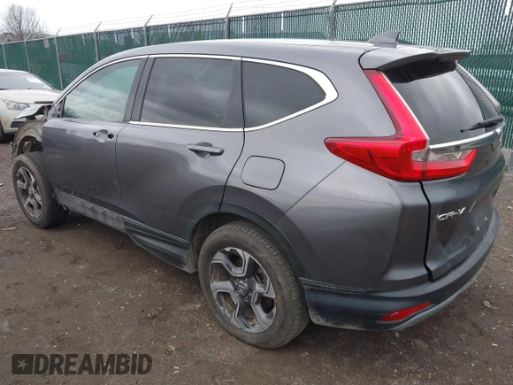 2018 Honda CR-V EX with VIN 7FARW2H58JE047009, listed as a IAAI auction lot 41943209 with 65,043 mi miles and . Bid and sale history available at DreamBid. Image 3.