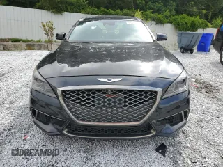 2018 Genesis G80 Sport с VIN KMHGN4JB4JU249561, выставлен на аукционе Copart как лот 61599775 с пробегом 137 780 миль миль и Чистый • Clean title. История ставок и продаж доступна на DreamBid. Изображение 5.