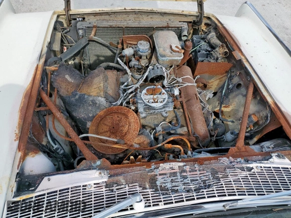 1964 Lincoln Continental z VIN 4Y82N417604, wystawiony jako Copart lot #58056575 z przebiegiem 37 412 mil mil oraz Szkoda całkowita • Salvage title. Historia ofert i sprzedaży dostępna na DreamBid. Obrazek 12.