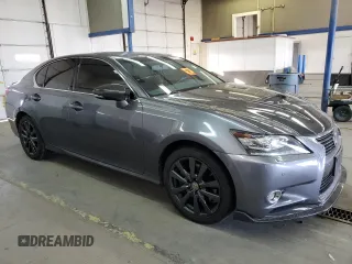 2013 Lexus GS 350 with VIN JTHCE1BL4D5005611, listed as a Copart auction lot 72619544 with 143,604 mi miles and Salvage Title. Bid and sale history available at carsss.com. Image 4.