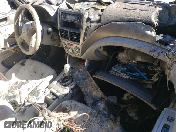 2009 Subaru Forester with VIN JF2SH65619H726659, listed as a Copart auction lot 53673495 with Not provided miles and Salvage title. Bid and sale history available at DreamBid. Image 8.