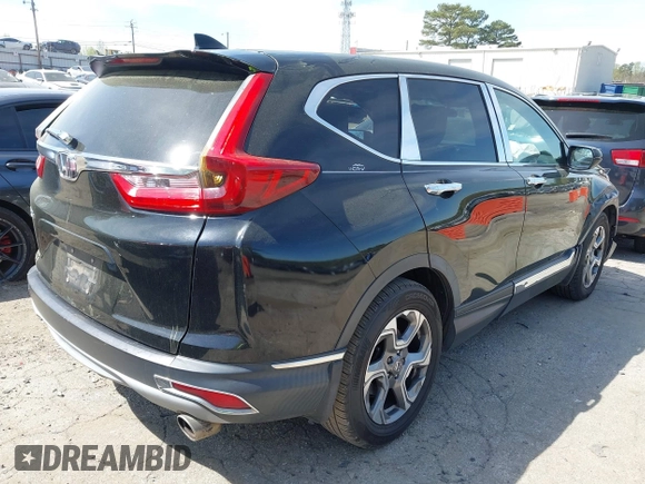 2018 Honda CR-V EX with VIN 7FARW1H53JE052029, listed as a IAAI auction lot 41890820 with 125,043 mi miles. Bid and sale history available at carsss.com. Image 4.