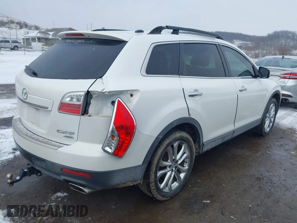 2012 Mazda CX-9 Grand Touring with VIN JM3TB3DV3C0359157, listed as a IAAI auction lot 41626593 with 114,262 mi miles. Bid and sale history available at carsss.com. Image 4.