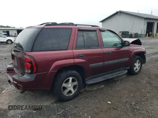 2005 Chevrolet TrailBlazer LS with VIN 1GNDT13SX52313944, listed as a Copart auction lot 72243414 with Not Provided miles and Salvage Title. Bid and sale history available at DreamBid. Image 3.