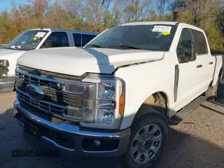 2024 Ford Super Duty F-250 SRW XL with VIN 1FT7W2BN2RED53499, listed as a IAAI auction lot 41848277 with 41,666 mi miles. Bid and sale history available at carsss.com. Image 17.