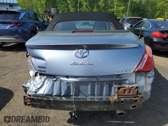2006 Toyota Solara SE z VIN 4T1FA38P36U095063, wystawiony jako Copart lot #56457965 z przebiegiem 196 556 mil mil oraz Szkoda całkowita • Salvage title. Historia ofert i sprzedaży dostępna na DreamBid. Obrazek 6.