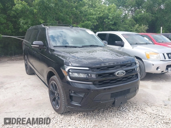 2024 Ford Expedition Max Limited with VIN 1FMJK1K88REA01061, listed as a IAAI auction lot 42140078 with 10,676 mi miles and . Bid and sale history available at DreamBid. Image 1.