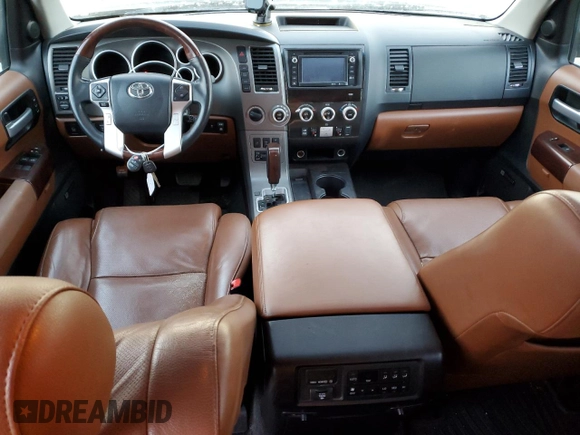 2016 Toyota Sequoia Platinum with VIN 5TDDY5G14GS130926, listed as a Copart auction lot 81528213 with 160,402 mi miles. Bid and sale history available at carsss.com. Image 8.