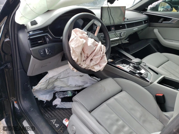2021 Audi A4 Sedan S line Premium Plus with VIN WAUEAAF4XMA057936, listed as a Copart auction lot 43889403 with 0 mi miles. Bid and sale history available at carsss.com. Image 8.