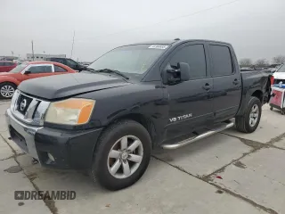2010 Nissan Titan SE with VIN 1N6BA0ED7AN314912, listed as a Copart auction lot 44160485 with 382,943 mi miles and Salvage Title. Bid and sale history available at carsss.com. Image 1.