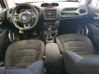 2018 Jeep Renegade Latitude with VIN ZACCJBBB3JPH01860, listed as a Copart auction lot 46614685 with 67,118 mi miles and Salvage title. Bid and sale history available at DreamBid. Image 8.
