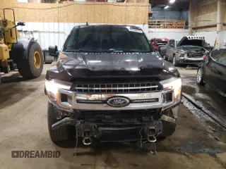 2020 Ford F-150 XL with VIN 1FTEW1EP2LKF10584, listed as a Copart auction lot 60520615 with 64,150 mi miles and Salvage title. Bid and sale history available at DreamBid. Image 5.