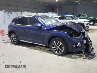 2023 Audi Q5 S line Prestige with VIN WA1FAAFY2P2163638, listed as a Copart auction lot 88689055 with 12,755 mi miles and Salvage Title. Bid and sale history available at carsss.com. Image 4.