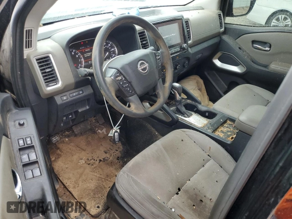 2022 Nissan Frontier SV with VIN 1N6ED1EK8NN614277, listed as a Copart auction lot 54945365 with 109,442 mi miles and Salvage title. Bid and sale history available at DreamBid. Image 8.