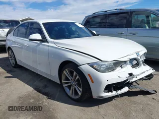 2017 BMW 3 Series 330i with VIN WBA8B9G37HNU56641, listed as a IAAI auction lot 41593432 with 113,883 mi miles. Bid and sale history available at carsss.com. Image 1.
