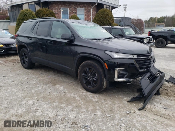 2022 Chevrolet Traverse LS with VIN 1GNEVFKW7NJ179495, listed as a Copart auction lot 85526564 with 68,285 mi miles and Salvage Title. Bid and sale history available at carsss.com. Image 4.