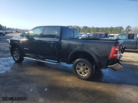 2022 Ram 2500 Laramie with VIN 3C6UR5FL7NG386965, listed as a Copart auction lot 45764565 with 49,414 mi miles and Salvage Title. Bid and sale history available at carsss.com. Image 2.