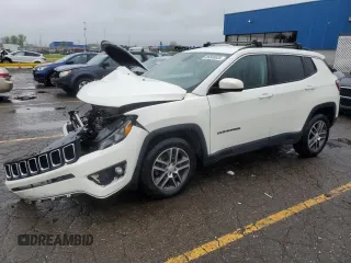 2018 Jeep Compass Latitude with VIN 3C4NJDBB7JT238196, listed as a Copart auction lot 56500655 with 160,711 mi miles and Clean title. Bid and sale history available at DreamBid. Image 1.