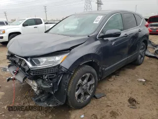 2019 Honda CR-V EX-L with VIN 5J6RW2H88KL028216, listed as a Copart auction lot 46214473 with 23,371 mi miles. Bid and sale history available at carsss.com. Image 1.