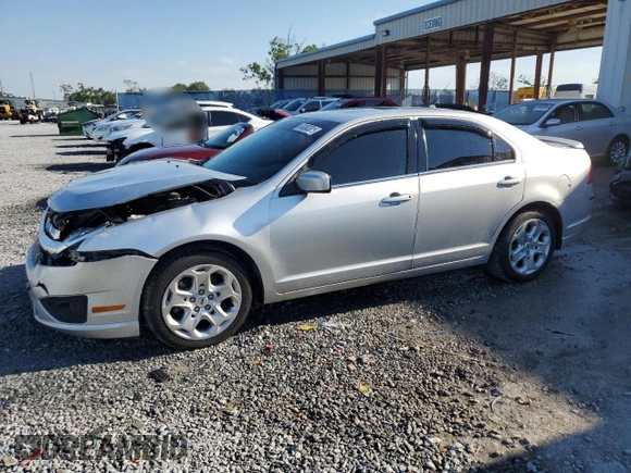 2010 Ford Fusion SE with VIN 3FAHP0HAXAR104868, listed as a Copart auction lot 50083395 with 40,116 mi miles and Salvage Title. Bid and sale history available at carsss.com. Image 1.